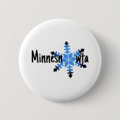 Minnesnowta Funny Button (Vorderseite)