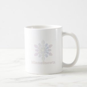 MinneSnowta mit Snowflake Kaffeetasse