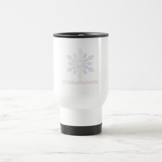 MinneSnowta mit Snowflake Reisebecher (Mittel)