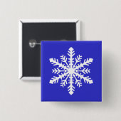 Minnesnowta Snowflake Button (Vorne & Hinten)