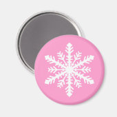 Minnesnowta Snowflake Magnet (Vorderseite/Rückseite)