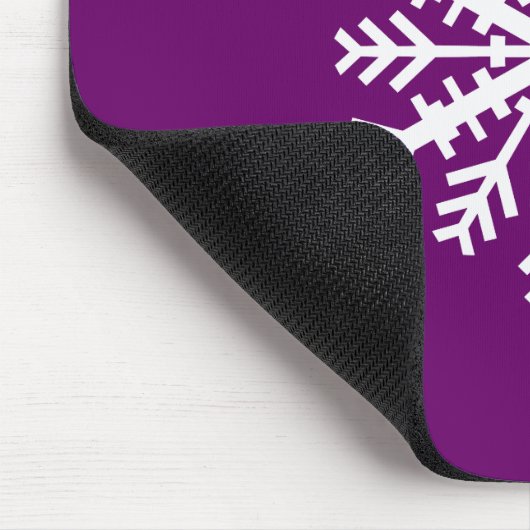 Minnesnowta Snowflake Mousepad (Ecke)