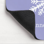 Minnesnowta Snowflake Mousepad (Ecke)