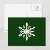 Minnesnowta Snowflake Postkarte (Vorne/Hinten)