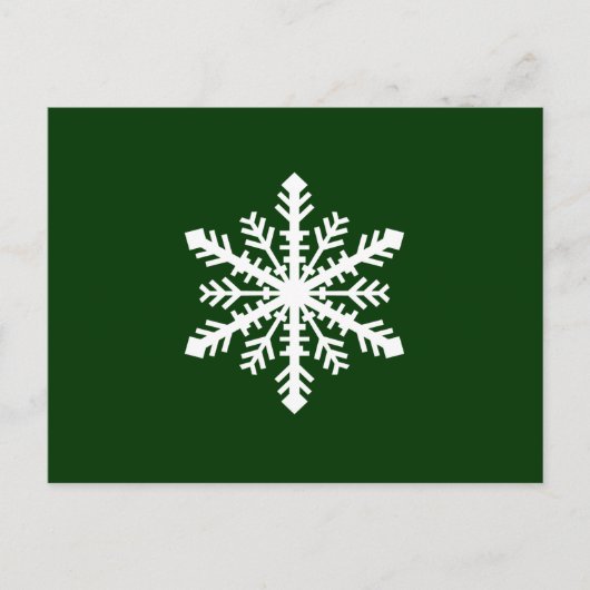 Minnesnowta Snowflake Postkarte (Vorderseite)