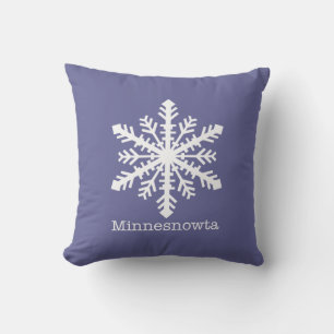 Minnesnowta Throw Kissen - Maßgeschneidert