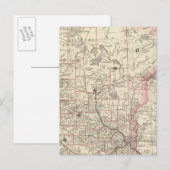 Minnesota 2 postkarte (Vorne/Hinten)