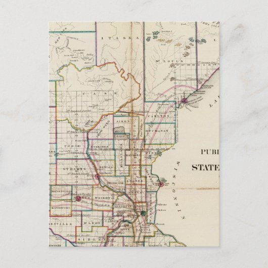 Minnesota 7 postkarte (Vorderseite)