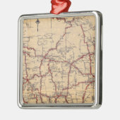 Minnesota 8 silbernes ornament (Links)