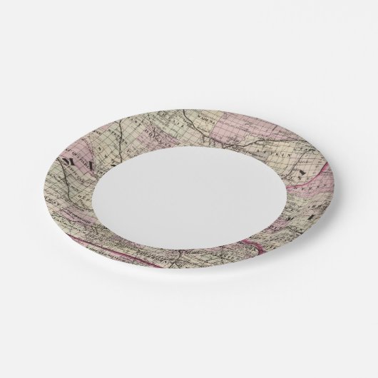 Minnesota 9 pappteller (Schrägansicht)