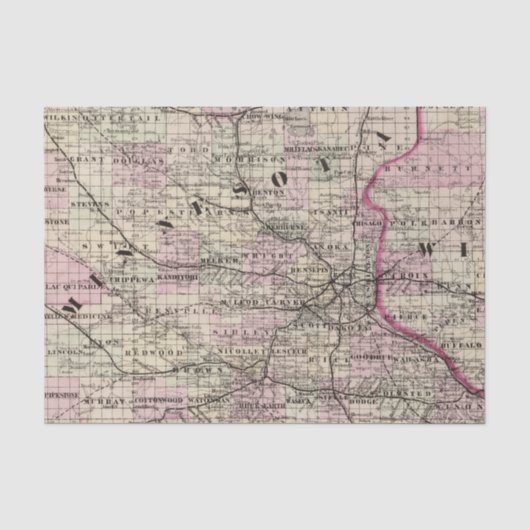 Minnesota 9 seidenpapier (Vorderseite)