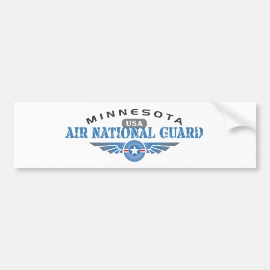 Minnesota Air National Guard Autoaufkleber (Vorne)