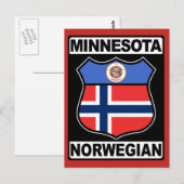 Minnesota American Post Cards Postkarte (Vorne/Hinten)