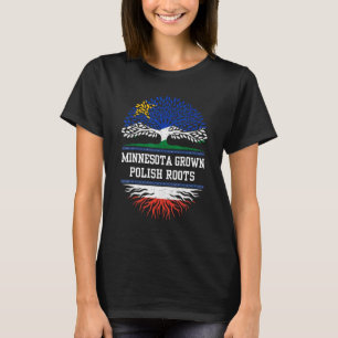 Minnesota Anbau mit polnischen Wurzeln Polen T-Shirt