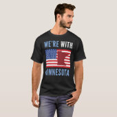 Minnesota Anti ICE Trump Protest  T-Shirt (Vorne ganz)