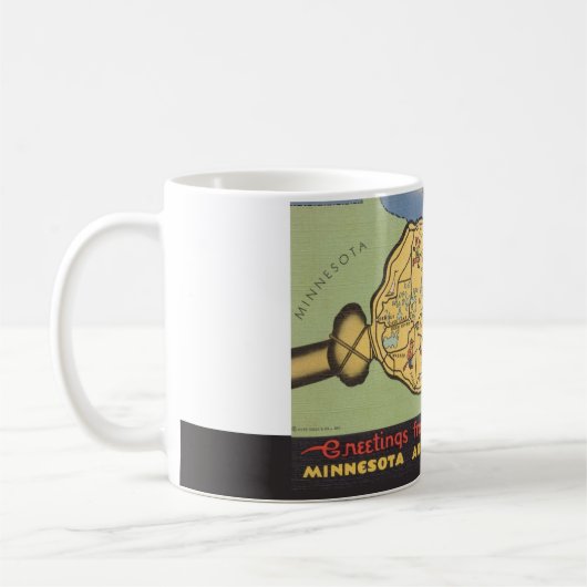 Minnesota Arrowhead Kaffeetasse (Links)
