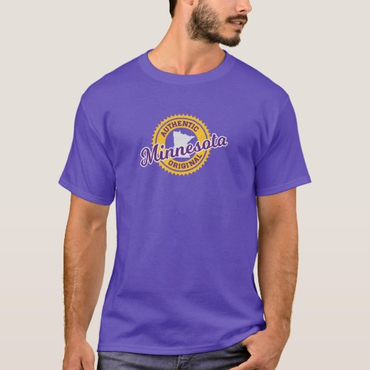 MINNESOTA - AUTHENTISCHE URSPRÜNGLICH - VIKINGS FA T-Shirt (Vorderseite)
