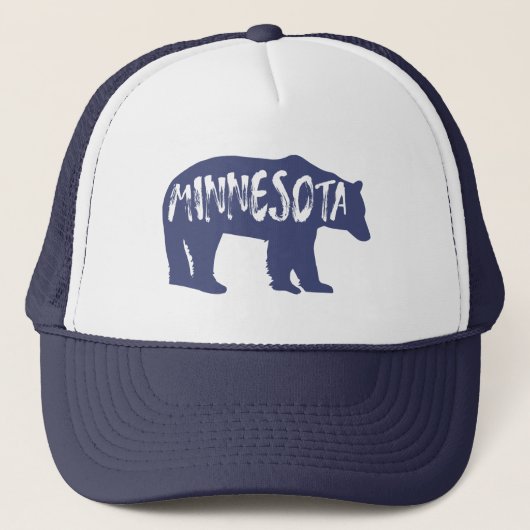 Minnesota Bear Truckerkappe (Vorderseite)
