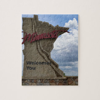Minnesota begrüßt Sie Puzzle