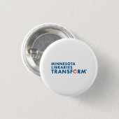 Minnesota-Bibliotheken wandeln Knopf um Button (Vorne & Hinten)