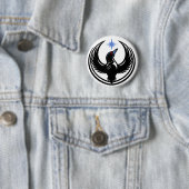 Minnesota Bird Loon Protest Button (Beispiel)