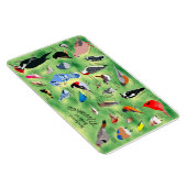 Minnesota Birds Flexible Photo Magnet (Rechte Seite)