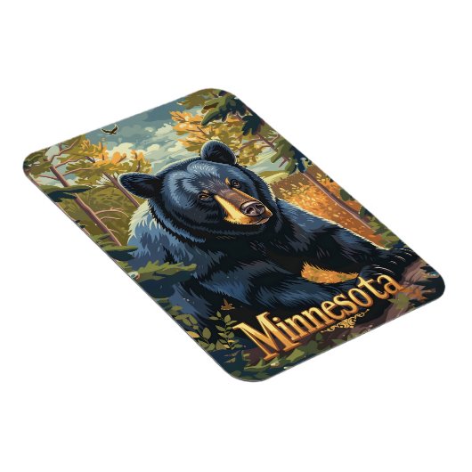 Minnesota Black Bar Magnet (Rechte Seite)