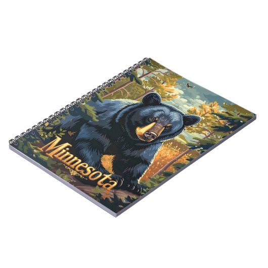 Minnesota Black Bar Notizblock (Linke Seite)