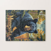 Minnesota Black Bar Puzzle (Horizontal)