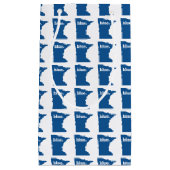 MINNESOTA BLAU STAAT KLEINE GESCHENKTÜTE (Vorderseite)