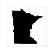 Minnesota Briefmarke Gummistempel (Prägung)