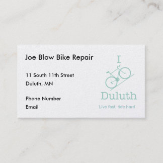 Minnesota Business Cards Terminkarte