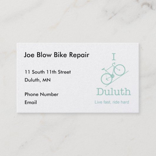 Minnesota Business Cards Terminkarte (Vorderseite)