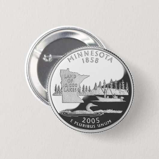 Minnesota Button (Vorne & Hinten)