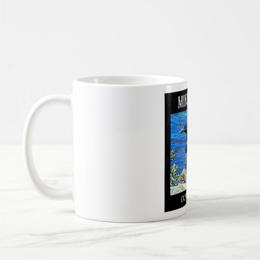 Minnesota-CommonLoon Kaffeetasse (Links)