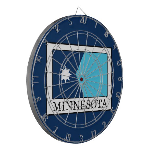 Minnesota Dartscheibe (Vorderseite Links)