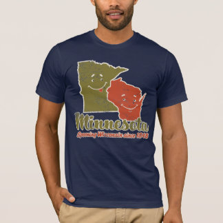 Minnesota, das Wisconsin-Shirt Spooning ist T-Shirt