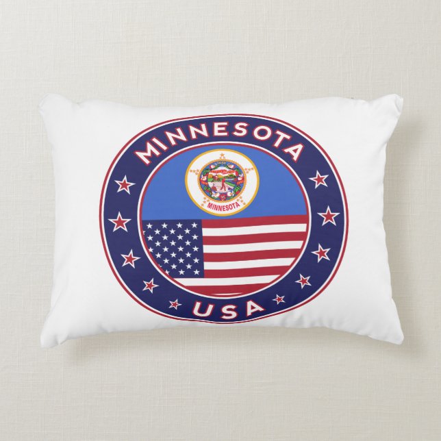 Minnesota Dekokissen (Vorderseite)