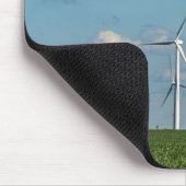 Minnesota, Dexter, großartiger Wiesen-Windpark 2 Mousepad (Ecke)