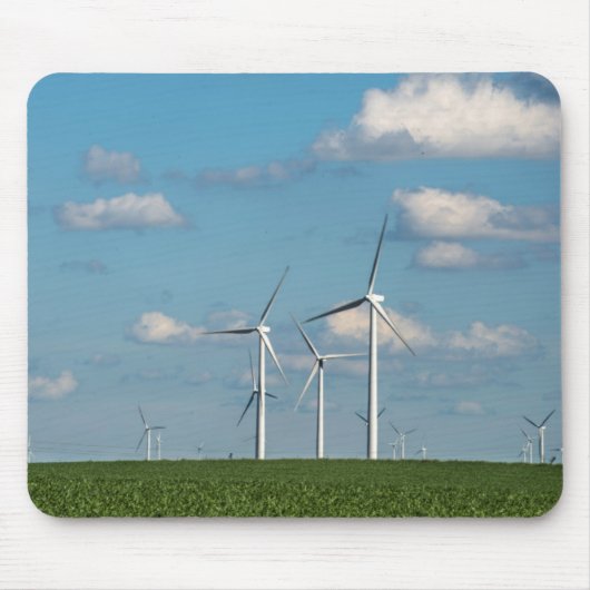 Minnesota, Dexter, großartiger Wiesen-Windpark 2 Mousepad (Vorne)