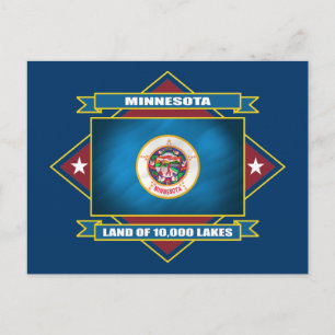 Minnesota Diamond Postkarte