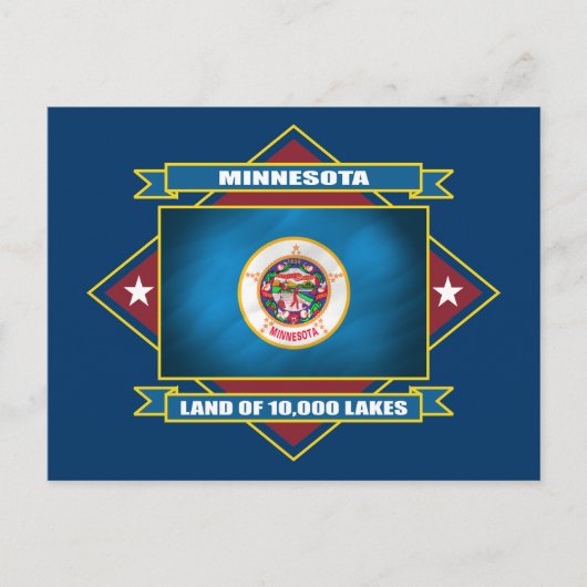 Minnesota Diamond Postkarte (Vorderseite)