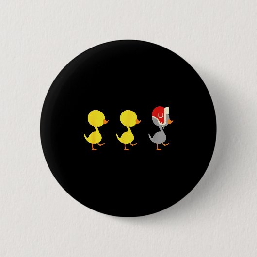 Minnesota Duck Duck G Duck Funny Button (Vorderseite)