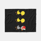 Minnesota Duck Duck G Duck Funny  Fleecedecke (Vorderseite (Horizontal))