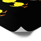 Minnesota Duck Duck G Duck Funny Poster (Ecke)