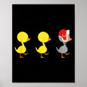 Minnesota Duck Duck G Duck Funny Poster (Vorne)