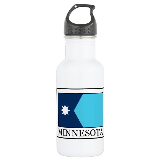 Minnesota Edelstahlflasche (Vorderseite)