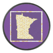 MINNESOTA EISHOCKEY PUCK (Vorderseite)