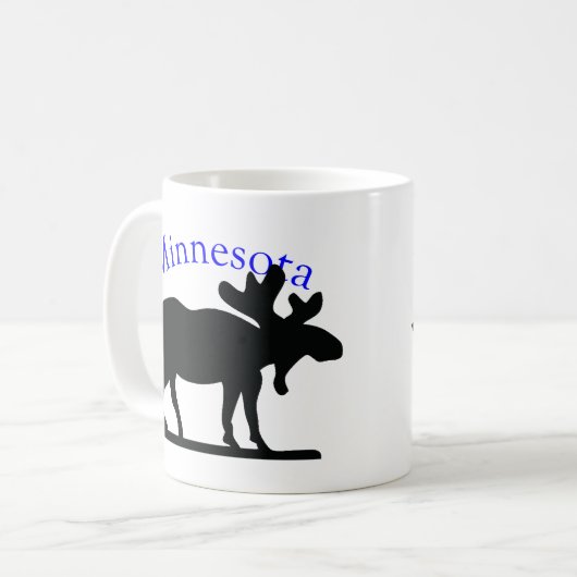 Minnesota-Elche Kaffeetasse (Vorderseite Links)