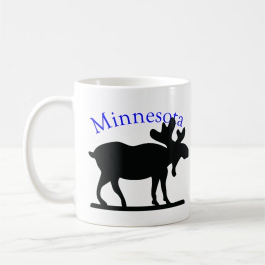Minnesota-Elche Kaffeetasse (Links)